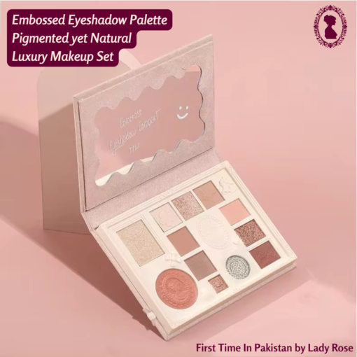 Cosmetic Disc Colorrose Embossed Eye Shadow Palette - Image 2