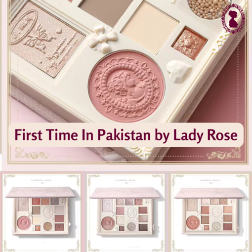 Cosmetic Disc Colorrose Embossed Eye Shadow Palette - Image 8