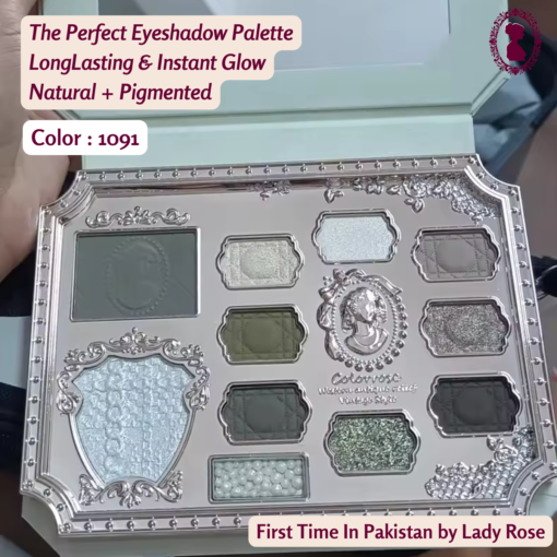 Colorrose Embossed One-Disc Dry Eye Shadow, Blush, and Highlighter - Image 6