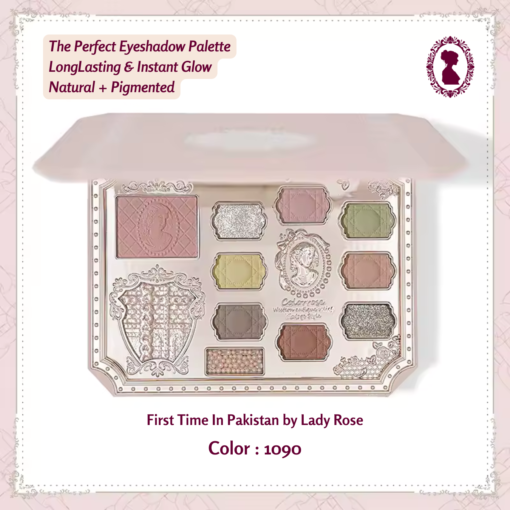 Colorrose Embossed One-Disc Dry Eye Shadow, Blush, and Highlighter - Image 4