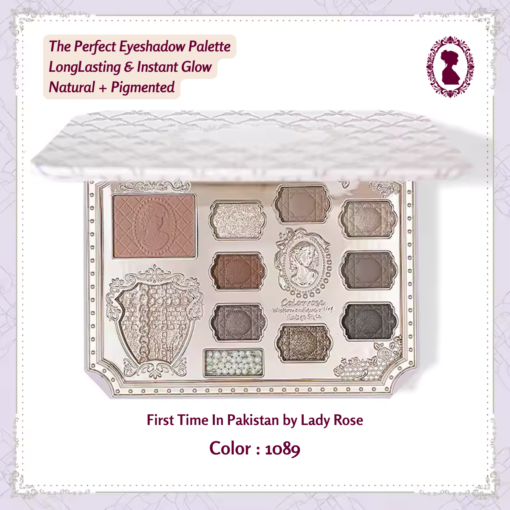 Colorrose Embossed One-Disc Dry Eye Shadow, Blush, and Highlighter - Image 3