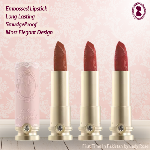LadyRose Embossed Lipstick - Image 2