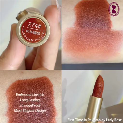 LadyRose Embossed Lipstick - Image 7