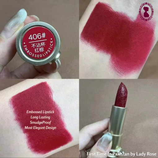 LadyRose Embossed Lipstick - Image 12
