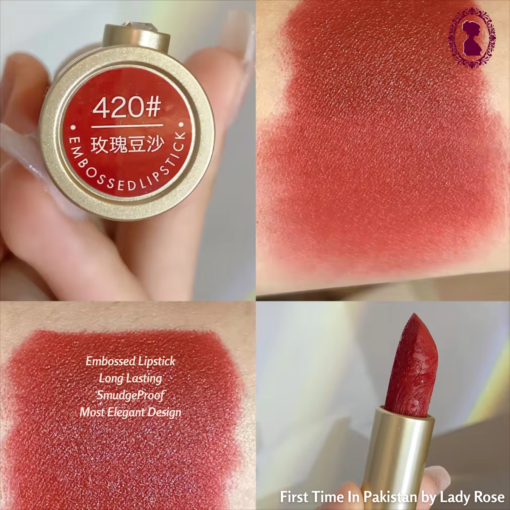 LadyRose Embossed Lipstick - Image 9