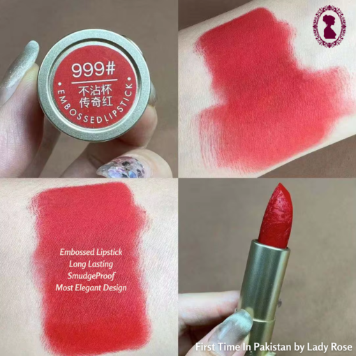 LadyRose Embossed Lipstick - Image 8
